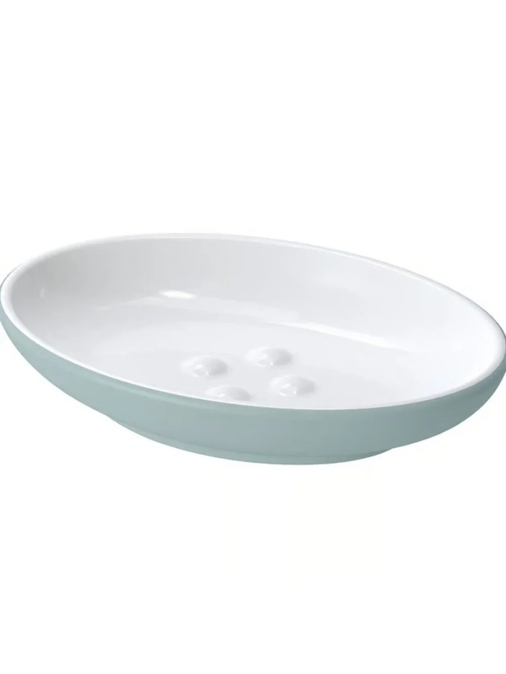 EKOLN 205.937.17/20593717 Soap dish, light gray-turquoise